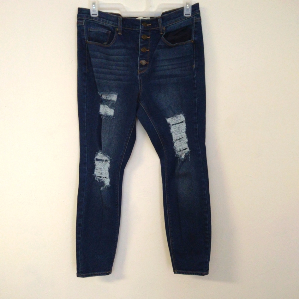 Mudd Mid-Rise Vintage Skinny Jeans